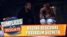 Regina descobre passagem secreta