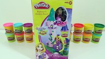 Play-Doh Rapunzel s Garden-Tårnet Disney Princess Spille Deigen Playset Unboxing og Gjennomgang!