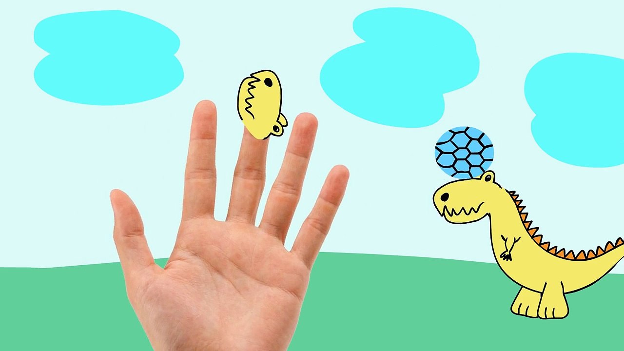Funny Dinosaurs Daddy Finger Family Song