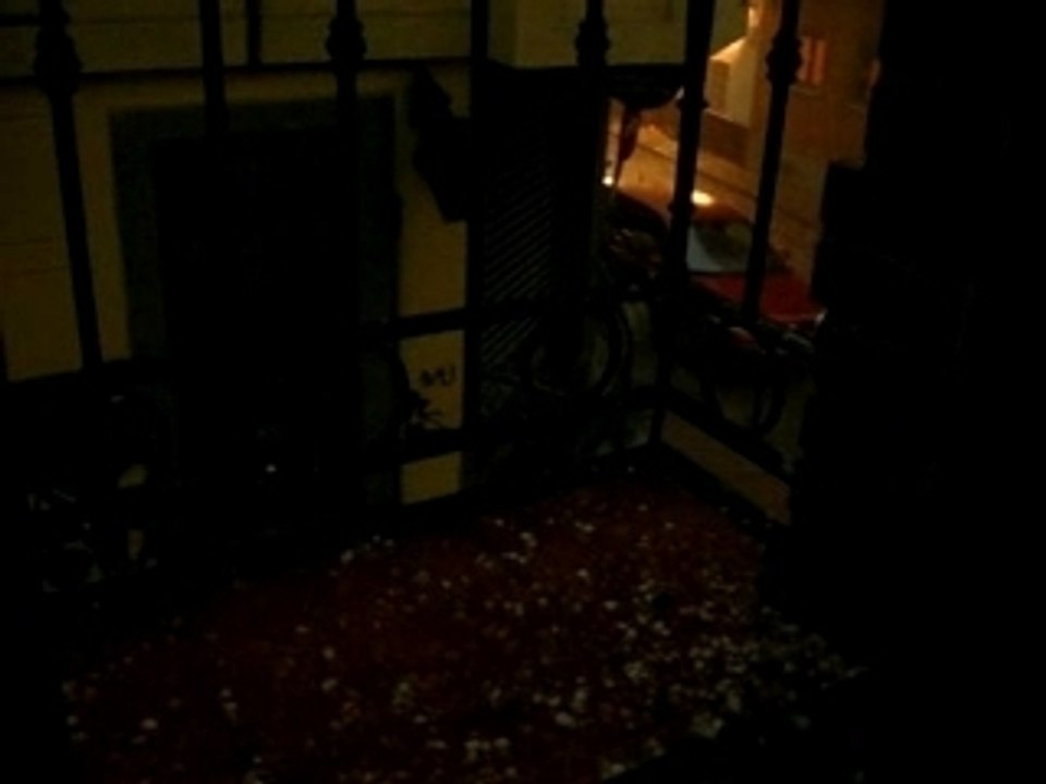 Granizada esporadica e inesperada.