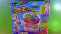 Cra-Z-Sand Magic Sand Machine! Mix and Make Your Own Colored Sand!Surprise Shopkins Toy Review
