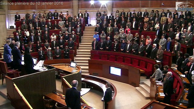 12-01-2016 : Séance plénière - Orientations stratégiques et gouvernance du CESE