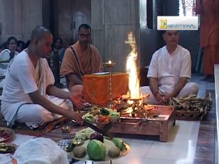 R.K MIssion Durga Puja Hawan