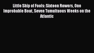 Little Ship of Fools: Sixteen Rowers One Improbable Boat Seven Tumultuous Weeks on the Atlantic