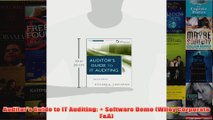 Auditors Guide to IT Auditing  Software Demo Wiley Corporate FA