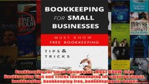 Bookkeeping for small businesses MUST KNOW  Free Bookkeeping Tips and Tricks bookkeeping