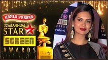 Esha Gupta at 22nd Annual Star Screen Awards 2016 | Bollywood Awards Gossip