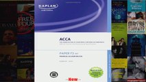 F3 Financial Accounting FA INT  Exam Kit Paper F3 INT Valid for JuneDec 2010