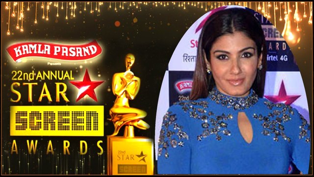 Raveena Tandon at Star Screen Awards 2016 | Bollywood Awards Gossip