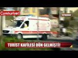 Sultanahmet'te hayatını kaybeden turistlerin son görüntüleri