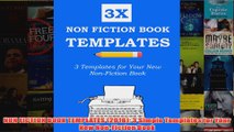 NON FICTION BOOK TEMPLATES 2016 3 Simple Templates for Your New NonFiction Book