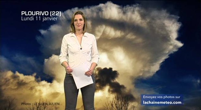 Impressionnants orages d'hiver en France