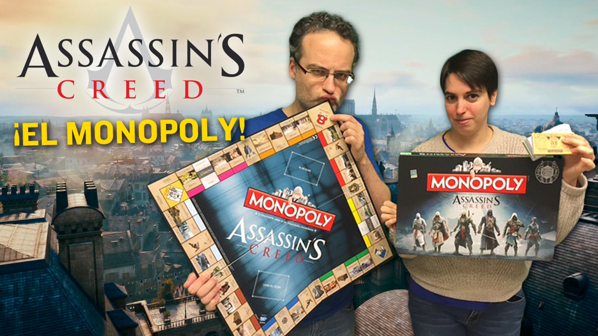 Unboxing Monopoly Assassin's Creed - Vídeo Dailymotion