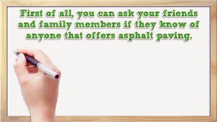 Asphalt Paving For Your Driveway