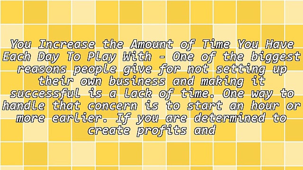 Being a Successful Entrepreneur - 5 Reasons Why You Must Wake Up Earlier