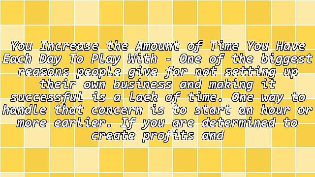 Being a Successful Entrepreneur - 5 Reasons Why You Must Wake Up Earlier