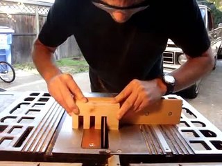Impossible nail-through-wood trick.
