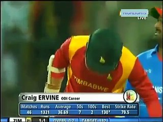 afghanistan vs Zimbabwe 2015 1st odi 2nd innings 2015-16