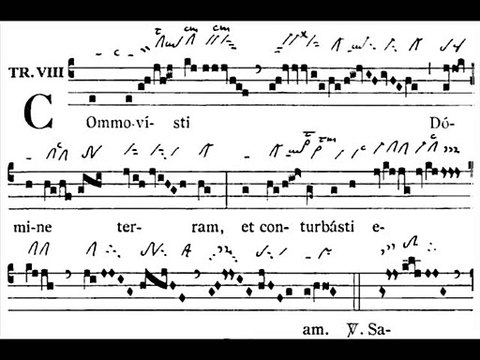 Tractus gregorian 'Commovisti', Dominica II in Quadragesima (2è dimanche de Carême)