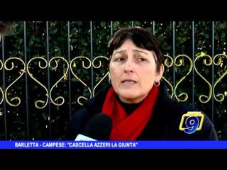 Barletta |  Campese: "Cascella azzeri la giunta"