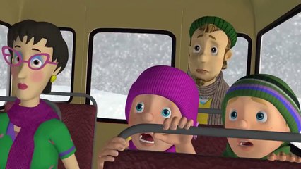 Fireman Sam: Trevors Bus Slides Off the Road