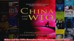 China and the WTO Changing China Changing World Trade