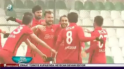 12.01.2016 - 2015-2016 Turkish Cup Group E Matchday 4 Kastamonuspor 1966 1-2 Akhisar Belediyespor