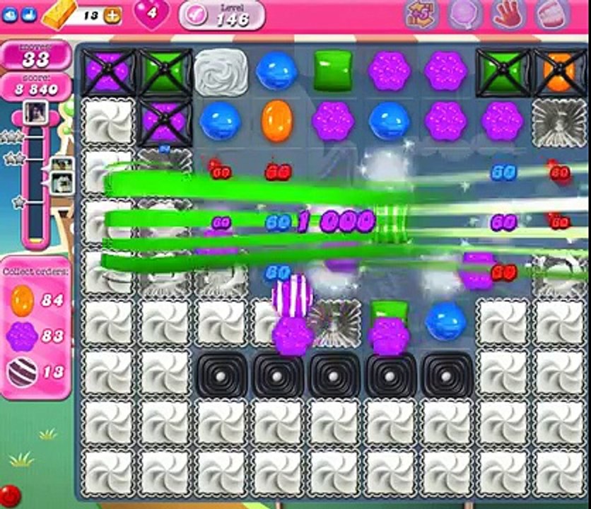 Candy Crush Saga Gameplay Level 146