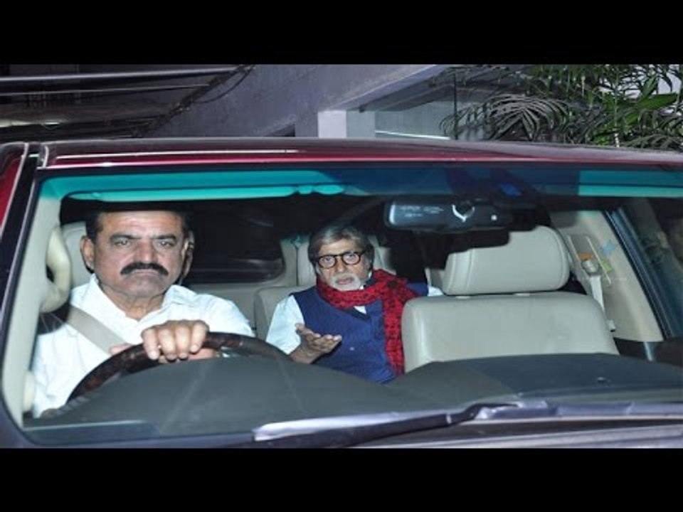 Amitabh Bachchan @ Special Screening Of 'Wazir'