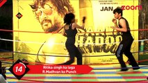 R.Madhvan gets hurt by Ritika Singh's punch- Bollywood News - #TMT