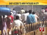 Bengaluru, easy access to army fatigues in city- NEWS9