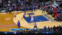 Zach LaVines Craziest Shot of the Year  Thunder vs Timberwolves  Jan 12 2016  NBA
