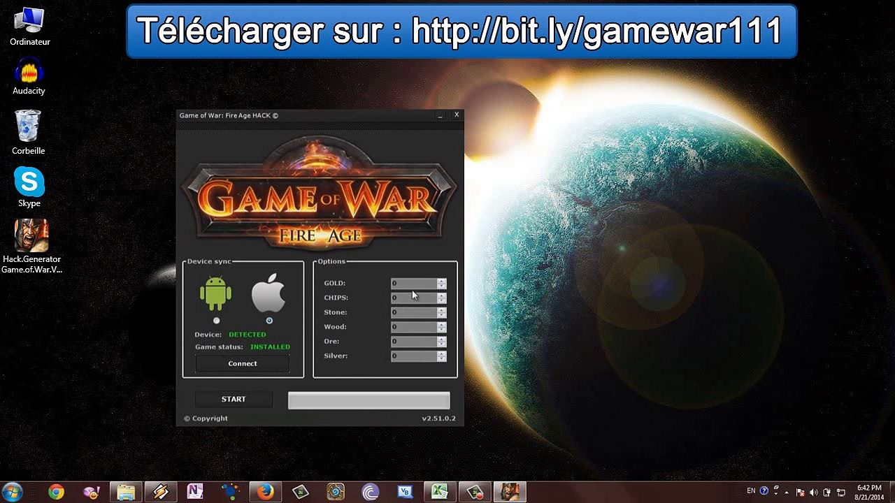 Astuce Game Of War - Avoir de l'or gratuit - Bois illimités GoW