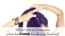 How to Do A Halo MilkMaid Braid Tutorial | Cute Braids Hairstyles | Braided Updo for Mediu