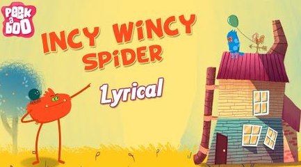 Incy Wincy Spider Nursery Rhyme with Lyrics | Popular English Nursery Rhyme with Lyrics