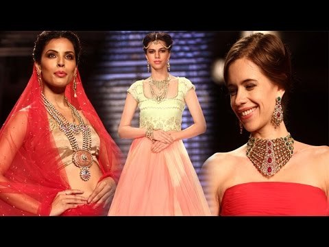 India International Jewellery Week 2014 Day 2 Kalki Koechlin, Deepti Gujral PART 2