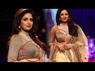 IIJW 2014 Grand Finale  Sridevi's Caught ASSets in TIGHT Blouse