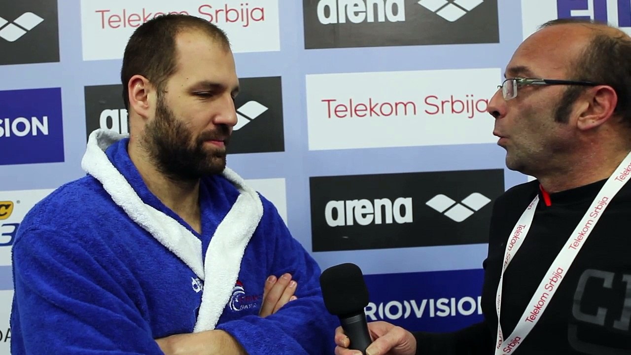 FFN - Euro water-polo 2016: Interview de Thibaut Simon après France-Croatie