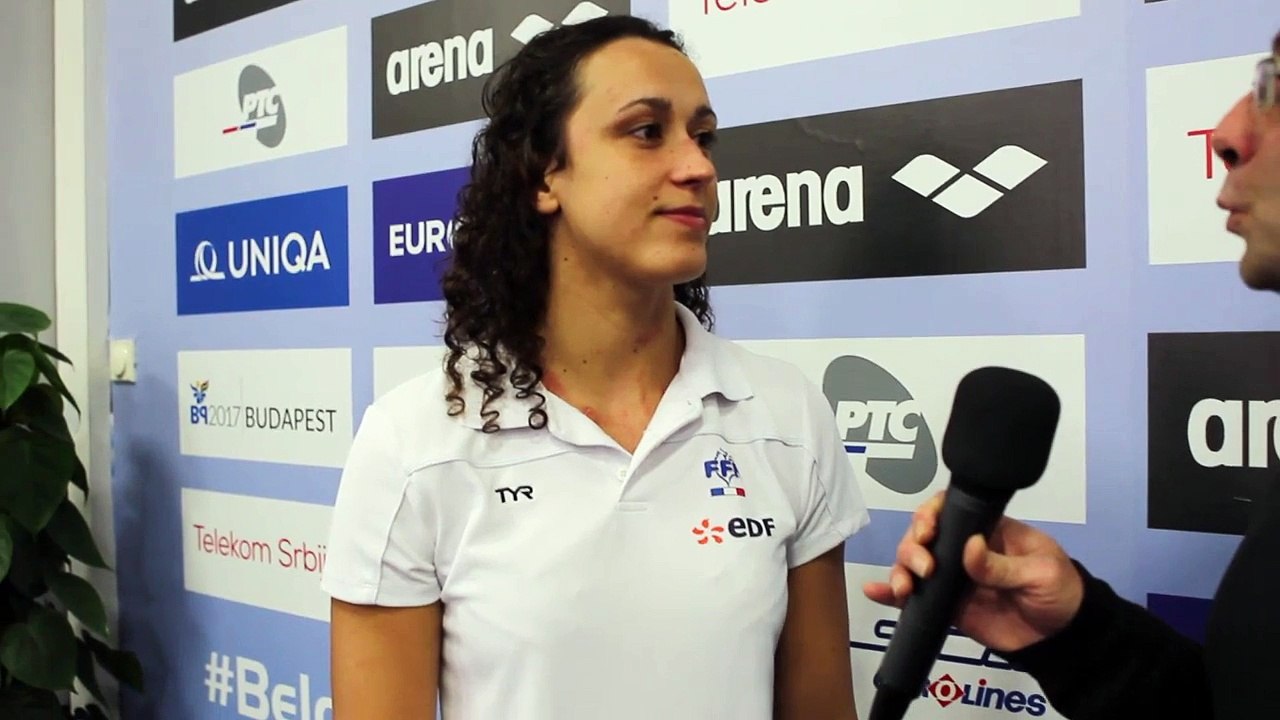 FFN - Euro water-polo 2016: Interview de Clémence Clerc après France-Espagne