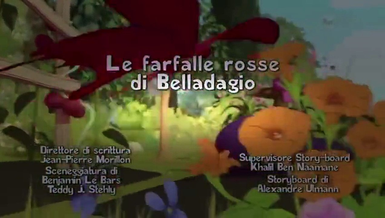 CALIMERO 3D 2X34 Le Farfalle Rosse Di Belladagio