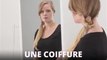 Tuto coiffure : la queue de cheval nouée sur le côté