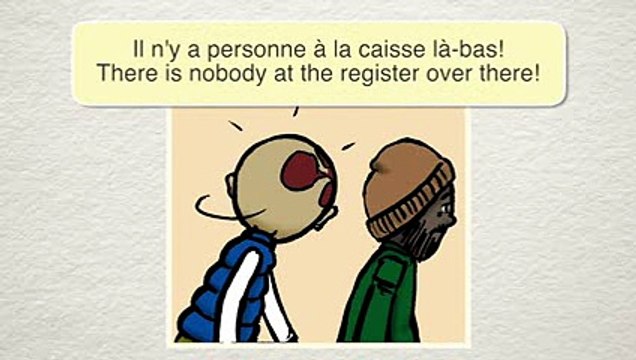 French cartoon with English subtitles ~ S7e11 - À la caisse - YouTube
