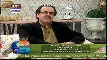 Dr Shahid Masood Joined Another Channel and Left News One Come Good Morning Show