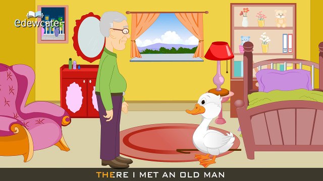 Goosey Goosey Gander Nursery Rhyme