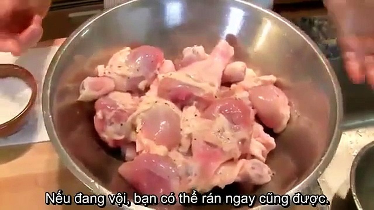 Cách làm món gà rán Hàn Quốc
