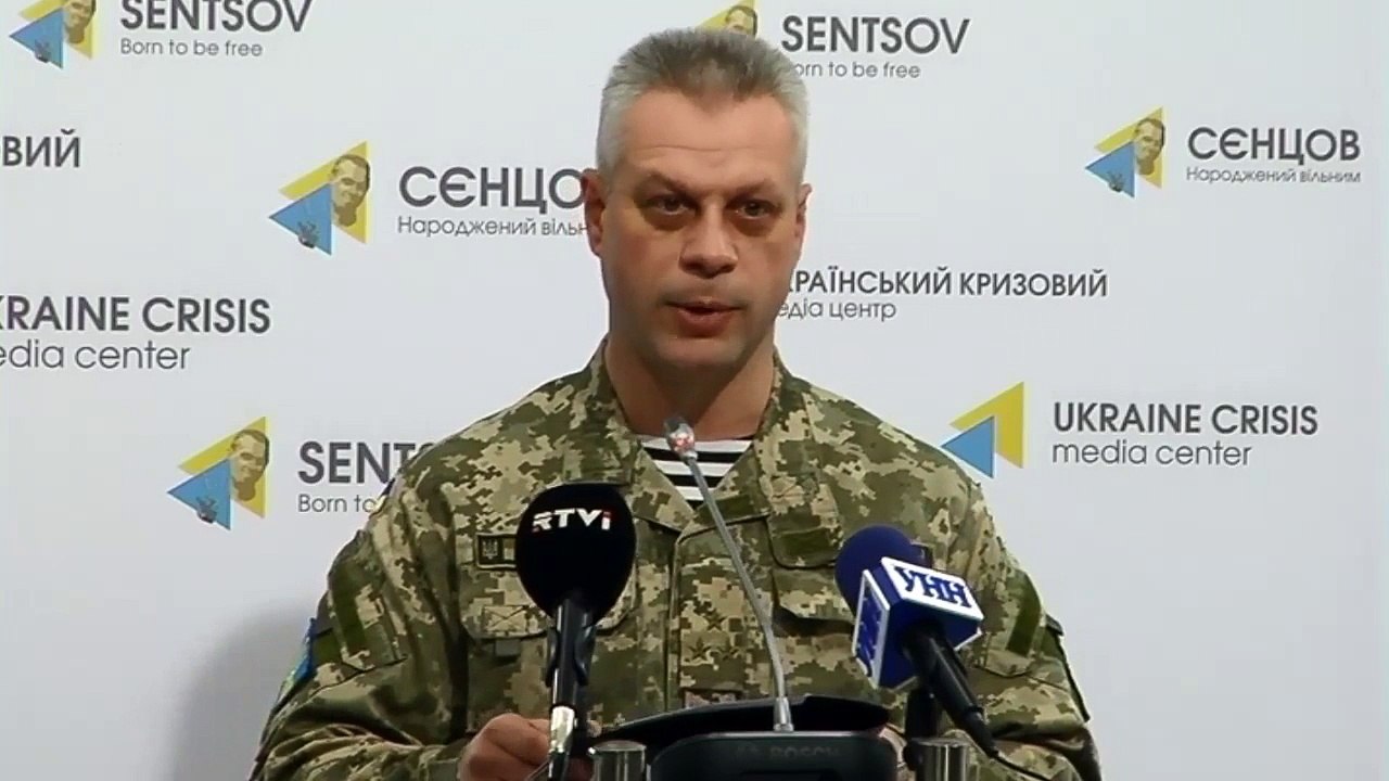 Андрей Лысенко. Украинский Кризисный Медиа Центр, 13 января 2016