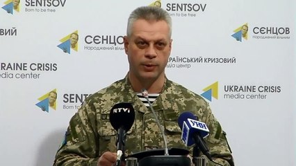 Андрей Лысенко. Украинский Кризисный Медиа Центр, 13 января 2016