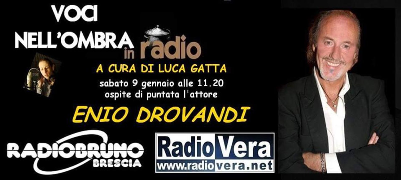 Voci nell'ombra - Enio Drovandi presenta "Mio padre è sempre mio padre" (09.01.2016)