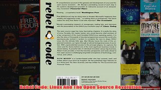Download PDF  Rebel Code Linux And The Open Source Revolution FULL FREE