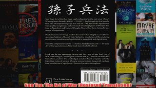 Download PDF  Sun Tzu The Art of War Restored Translation FULL FREE